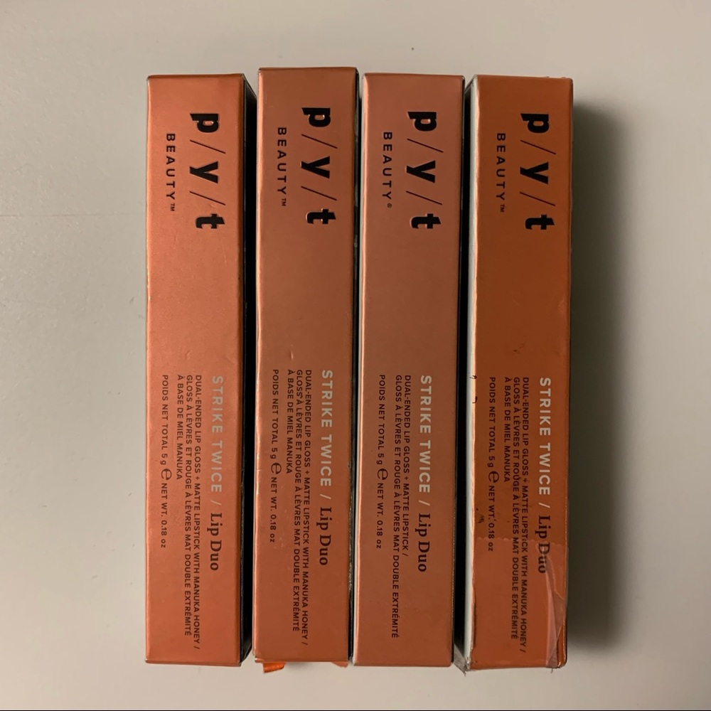 PYT Beauty Strike Twice Lip Duo Bundle